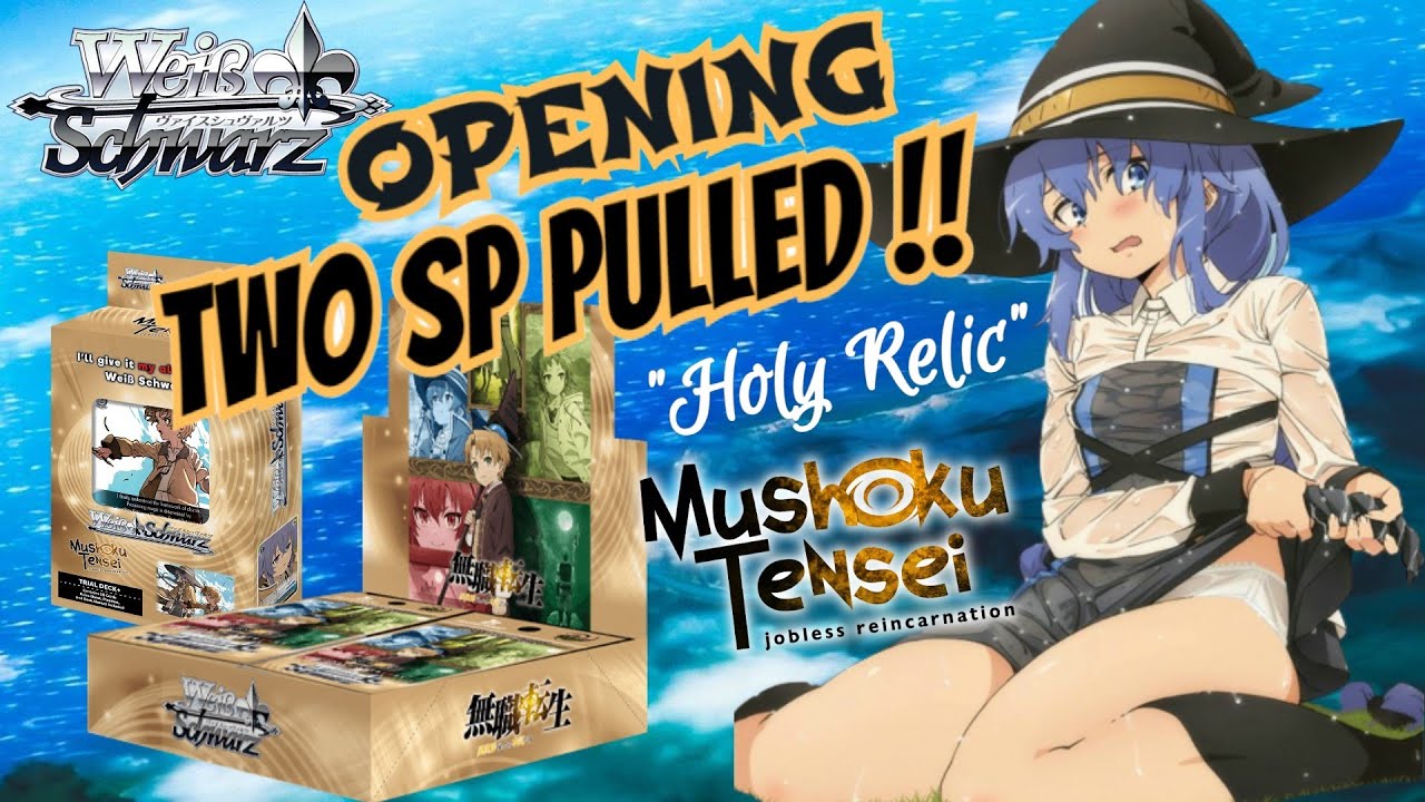 GREATEST OPENING EVER😱! MUSHOKU TENSEI BOOSTER BOX & TRIAL DECK WEISS SCHWARZ