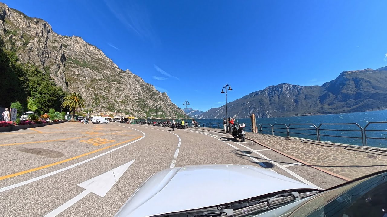 Sirmione to Limone sul Garda: Driving & E-biking in Autumn