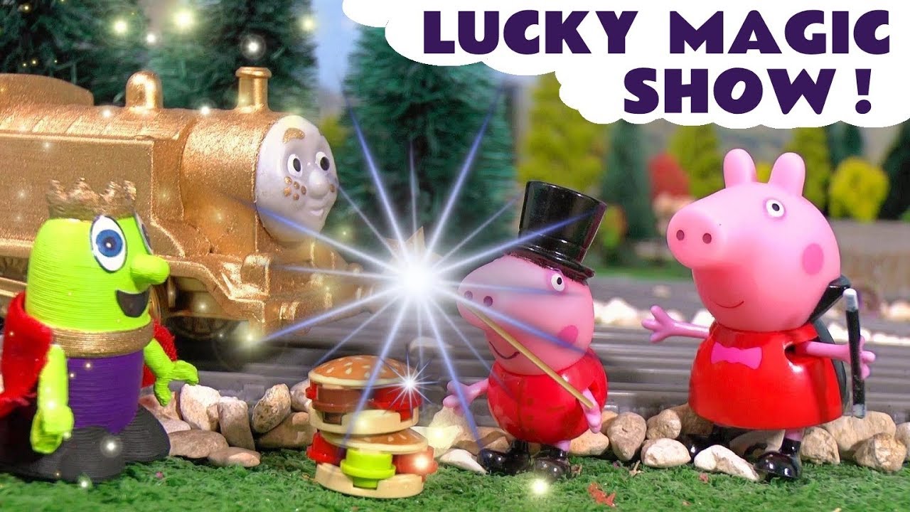 Toy Peppa Pig Lucky Magic Show Story with the Funlings