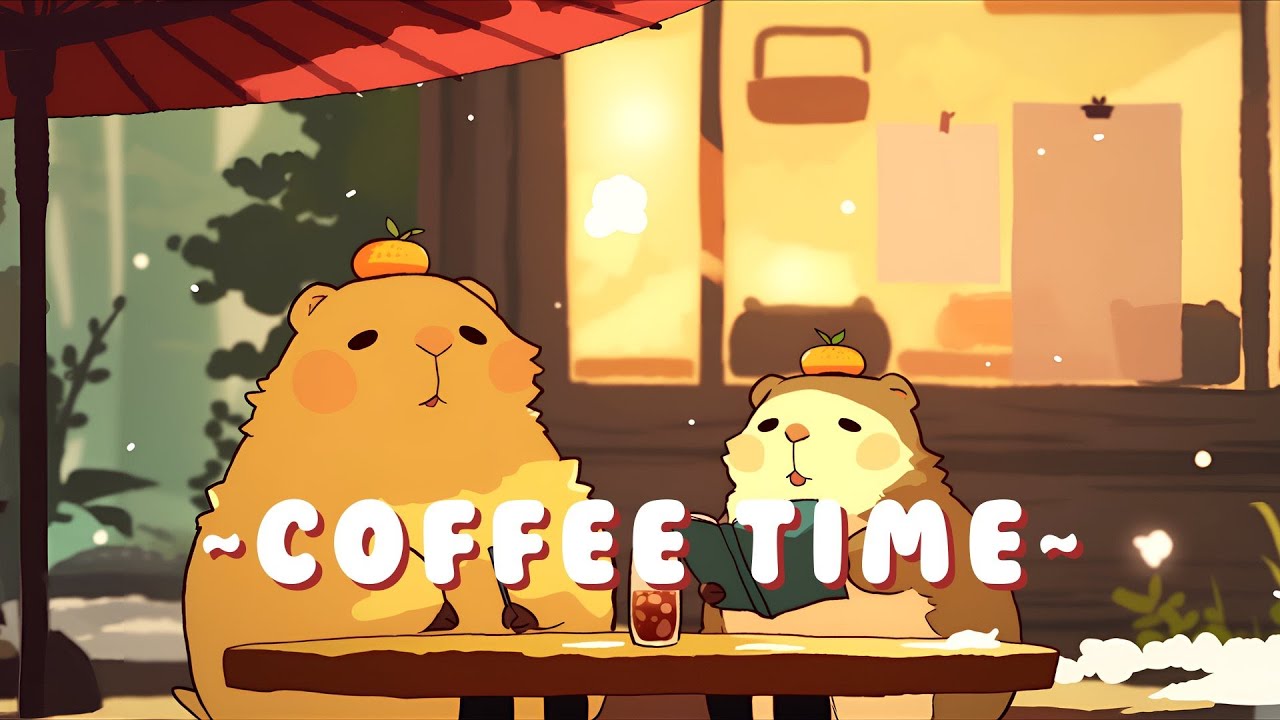 Capybara Lofi Radio - Relaxing Jazz Hop Collection ~ Soothing Ambiance ~ 🌸 ☕ | Focus Helper