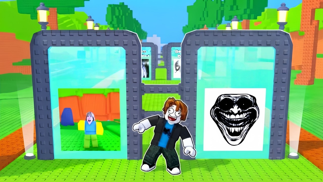 ROBLOX：选择塔跑酷，长手臂？长胡子？