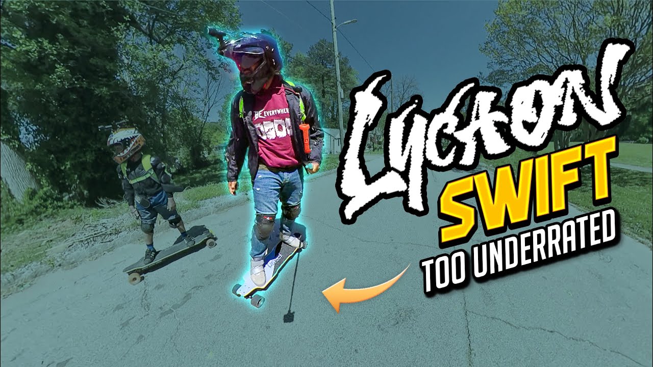 Lycaon Swift the most UNDERRATED mid-tier electric skateboard on the market + elephant in the room
