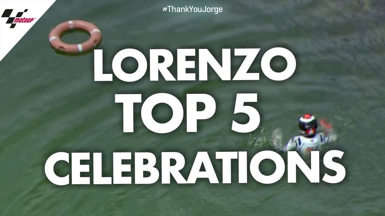 Jorge Lorenzo's top 5 celebrations! #ThankYouJorge