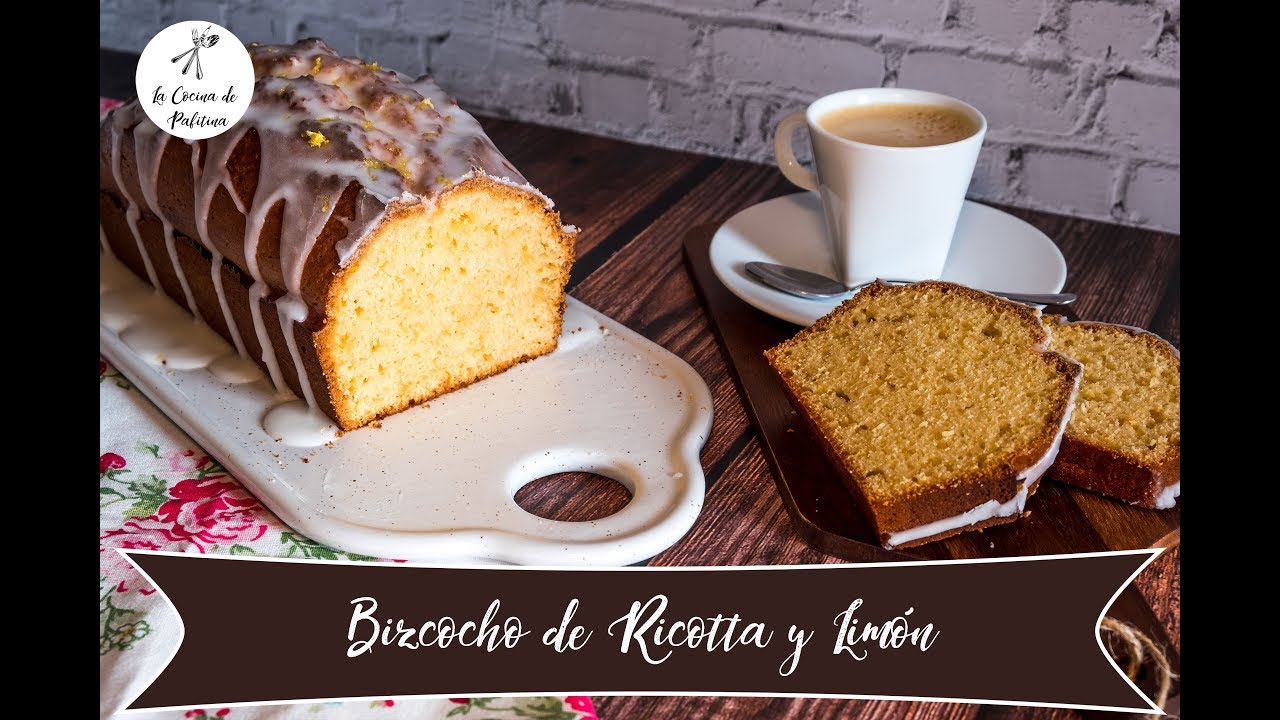 Bizcocho de Ricotta y Limón | Receta Tradicional