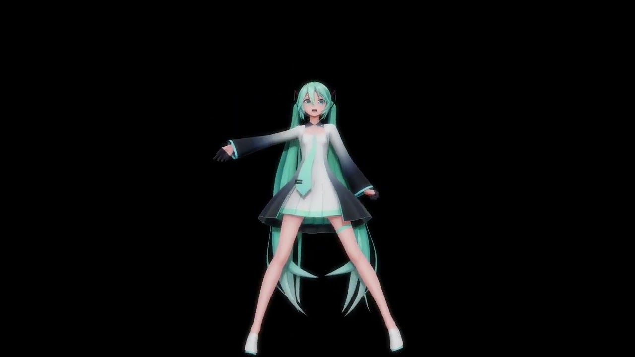 【MMD】BlueStar / YYB式初音ミク_10th / 4K60fps / 黒背景 / タブレット用横画面