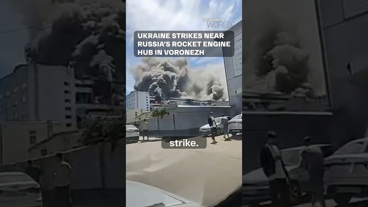 Атака дронов на центр ракетной промышленности России в Воронеже