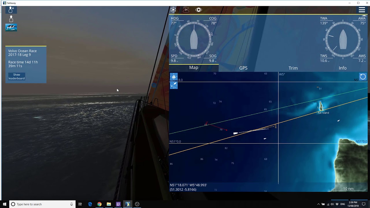 Sailaway VORL9 Summary