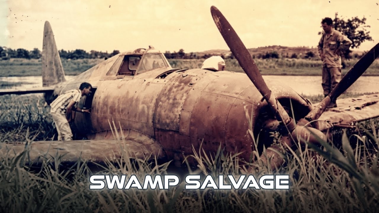 Recovering P47D: WWII Thunderbolt Raised From Waigani Swamp