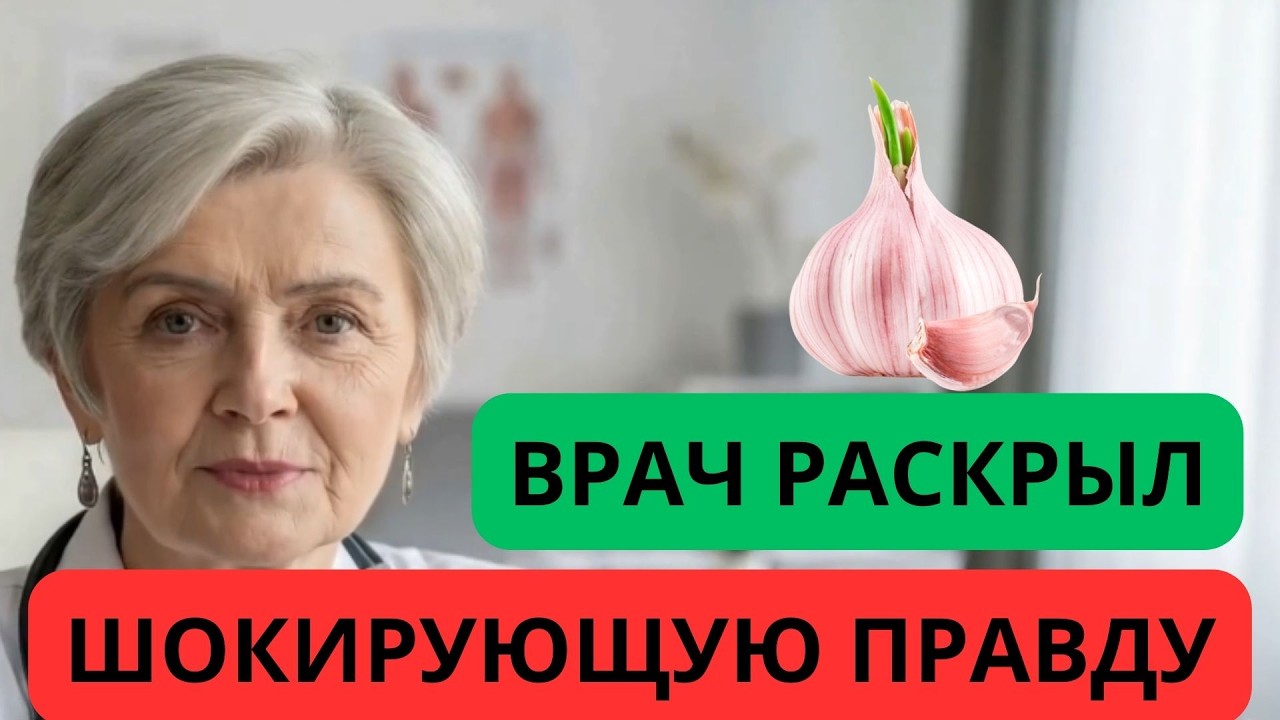 Чеснок после 60: польза или яд? Как лечиться правильно и не навредить себе. Анна Фридман.