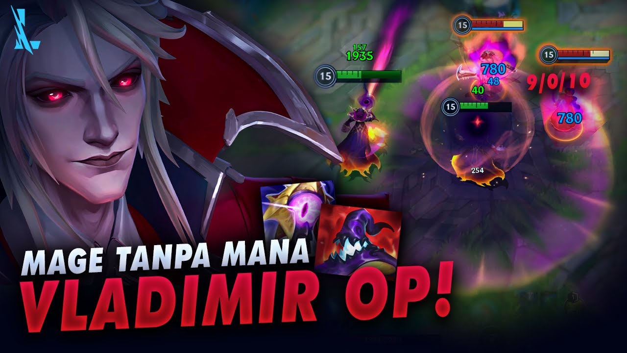 Begini Cara Main Vladimir, Damage Sakit, Lifesteal Deres - Gameplay Nightbringer Vladimir Wild Rift