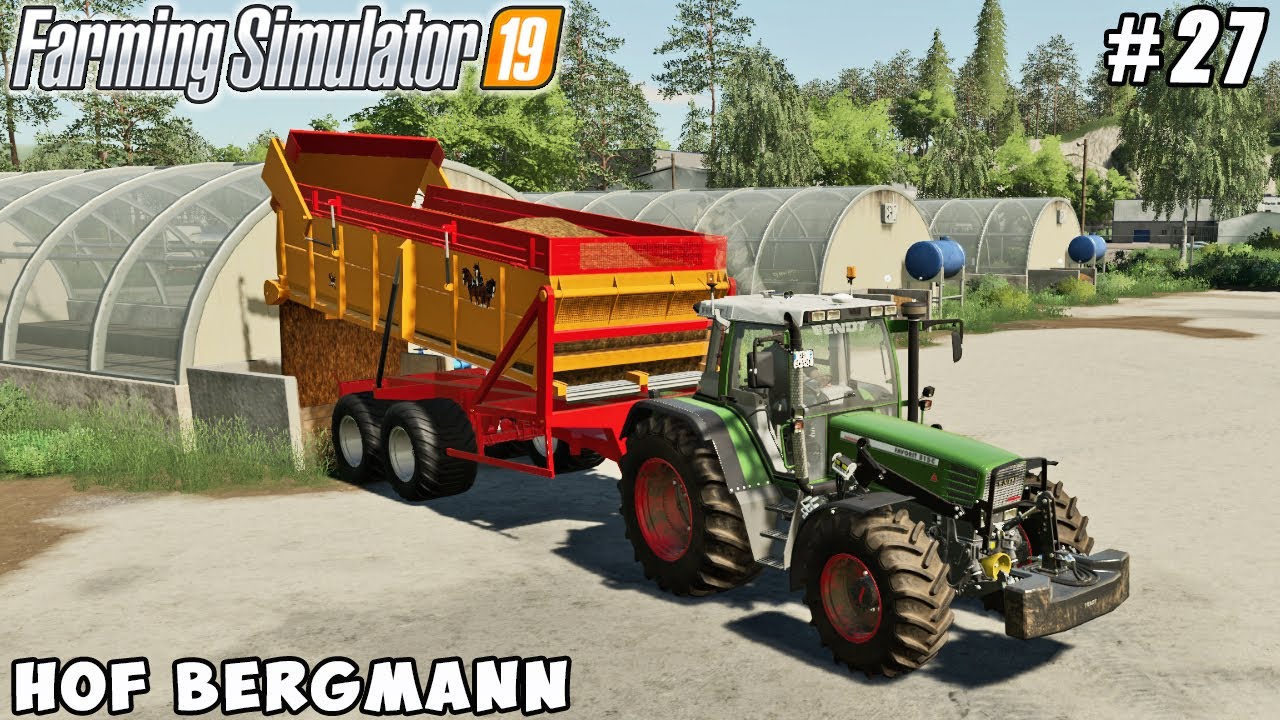 Growing vegetables to greenhouses, selling compost | Hof Bergmann | Farming simulator 19 | ep #26