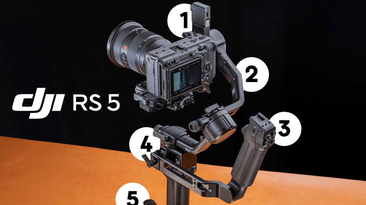Everything was Updated - DJI RS 5 Review & Tracking Shots