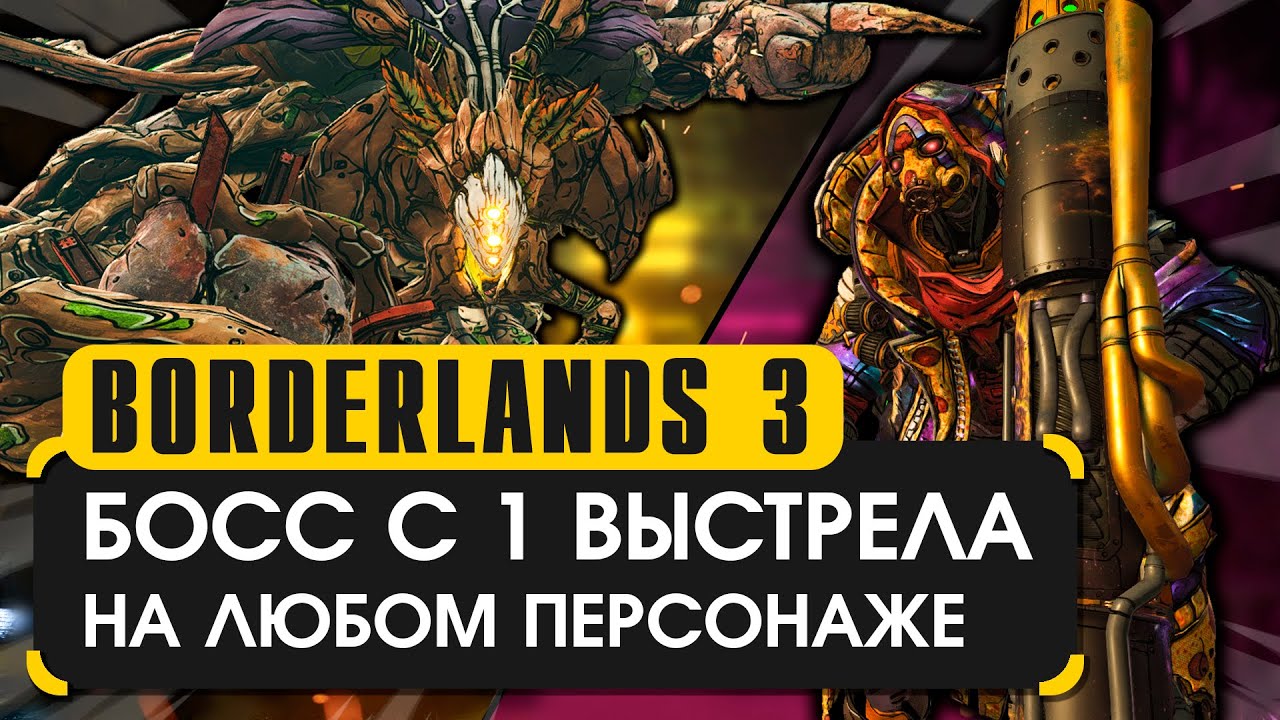 BORDERLANDS 3 Убийство босса с 1 выстрела