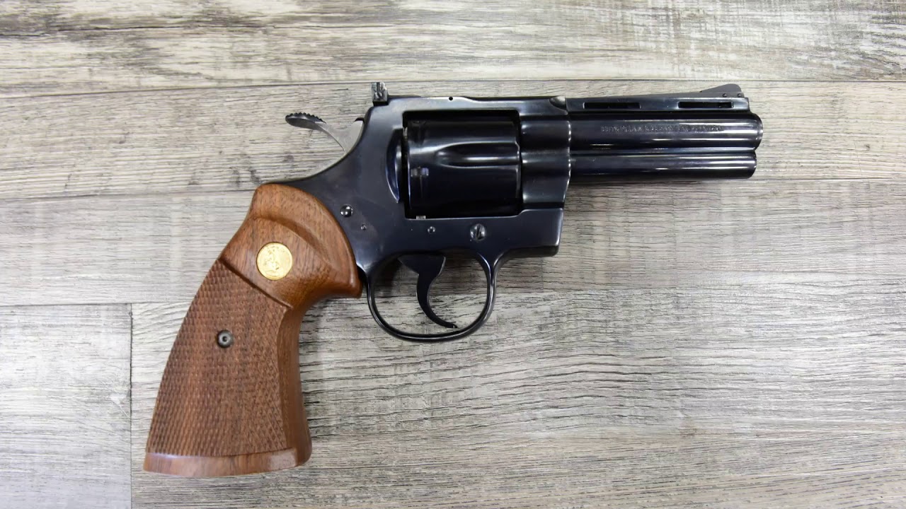 Colt Python 4in Upcoming in Our September 28, 2019 Fall Firearms Auction