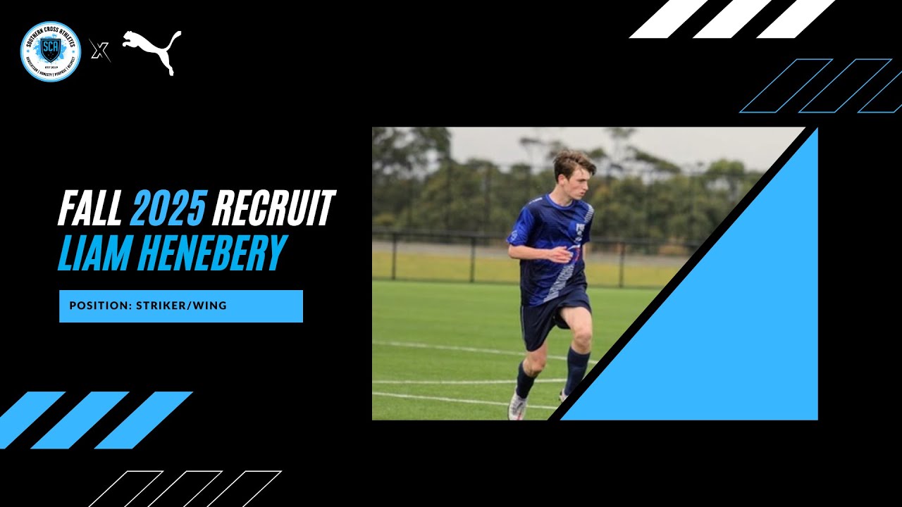Liam Henebery SCA 2025 Soccer Recruit