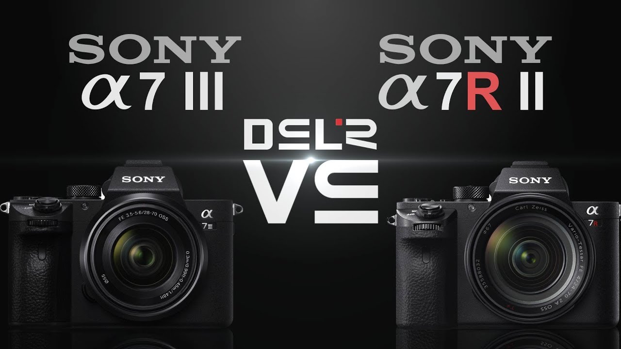 Sony alpha a7 III vs Sony alpha a7R II