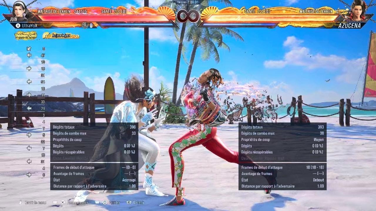 TEKKEN8 Vs Azucena punition relever 3