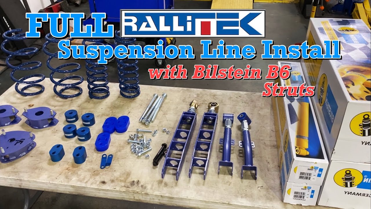 Full RalliTek Suspension Line Install with Bilstein B6 Struts on a ‘21 Crosstrek Sport
