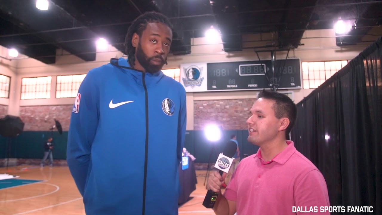 Exclusive: One-on-one with DeAndre Jordan at Mavs Media Day