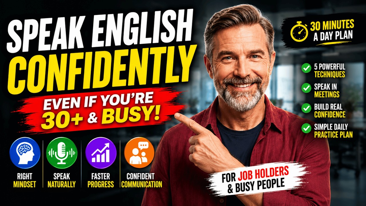 Are You Over 30? This Episode Only for You | English Podcast to learn English easily |