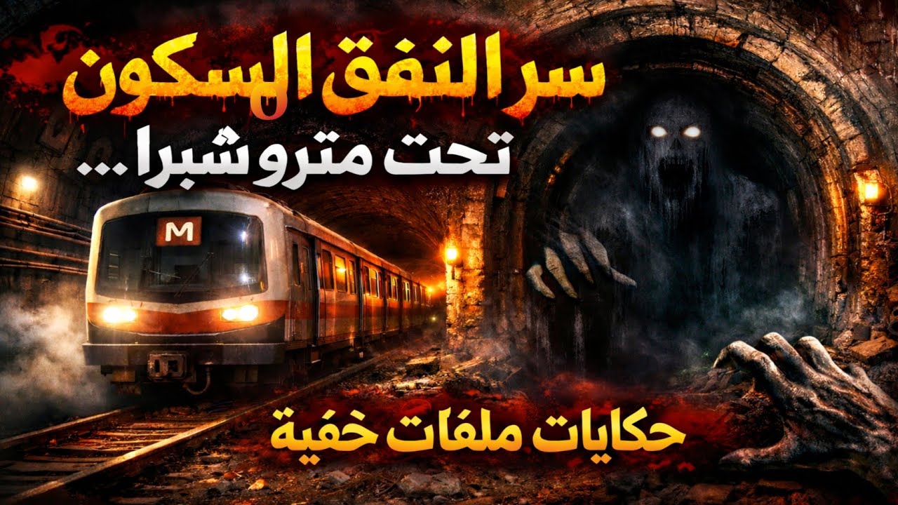 أخطر نفق في القاهرة...سر النفق المسكون تحت مترو شبر | حكايات ملفات خفية