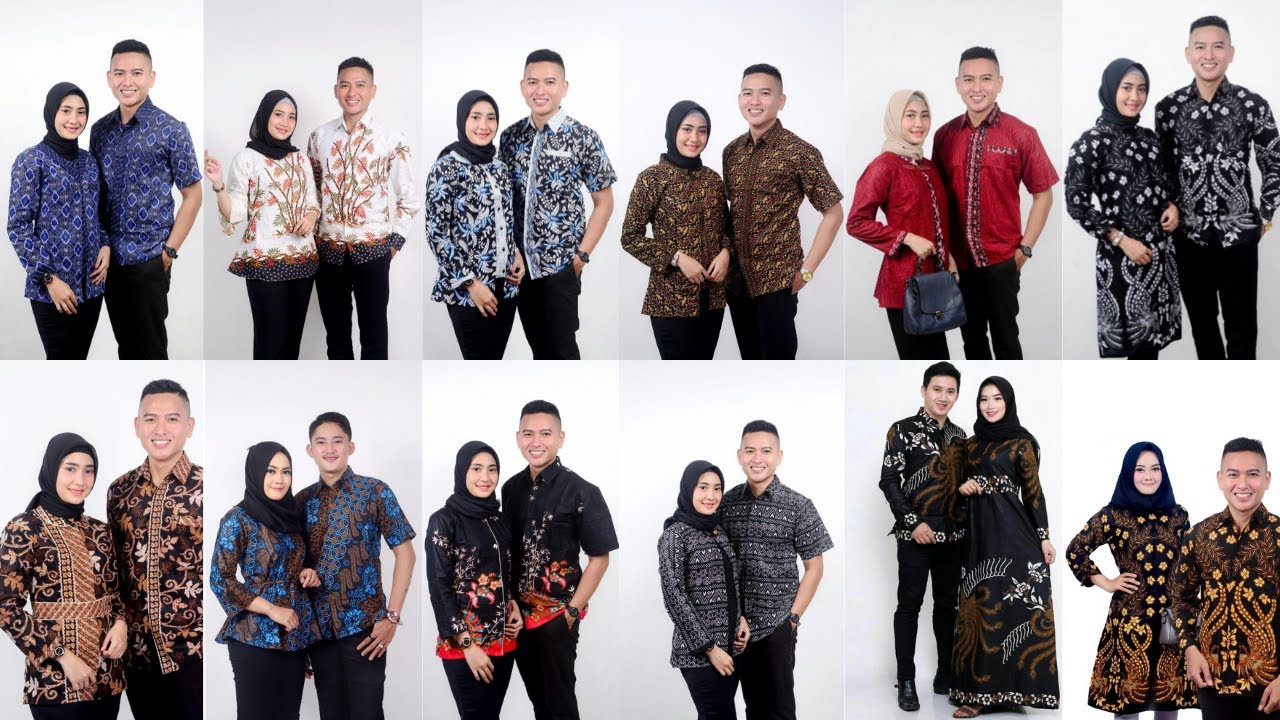 24 Model Baju Batik Couple Terbaru 2020 Terlaris dan Paling Banyak Dicari Oleh Pasangan Suami Istri