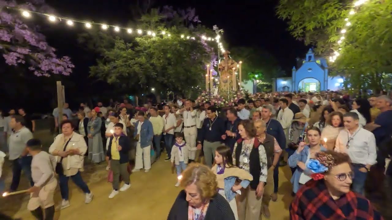 Romeria de La Virgen de El Rosario en el Cuervo de Sevilla