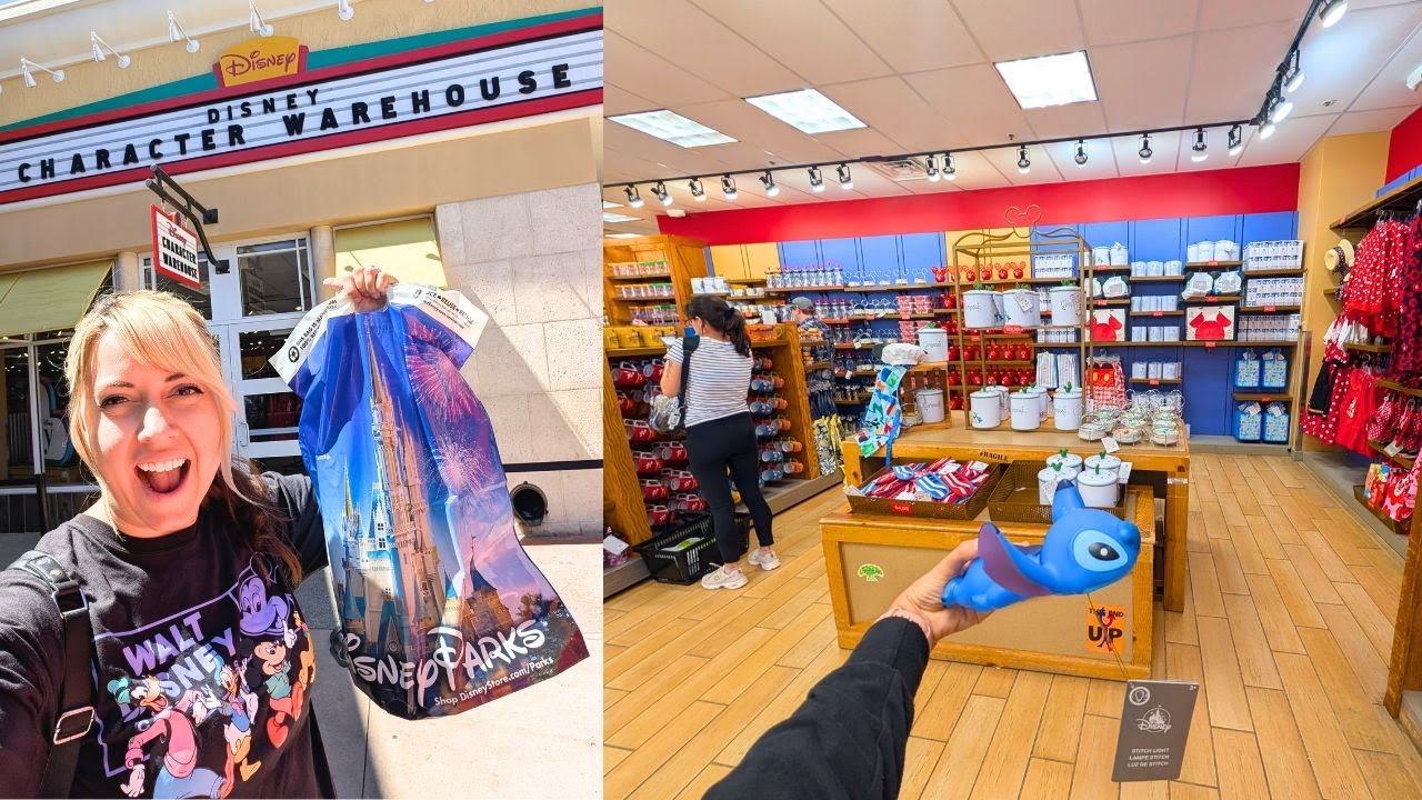 Disney Character Warehouse Outlet on Vineland Shopping! Discounted Disney Merch! Stitch Merch!