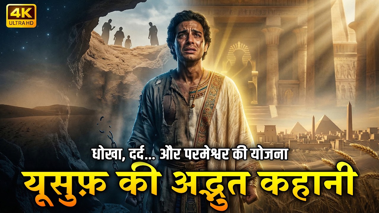 यूसुफ़ की सच्ची कहानी | जिसे भाइयों ने बेचा… उसे परमेश्वर ने राजा बना दिया | बाइबिल की कहानी