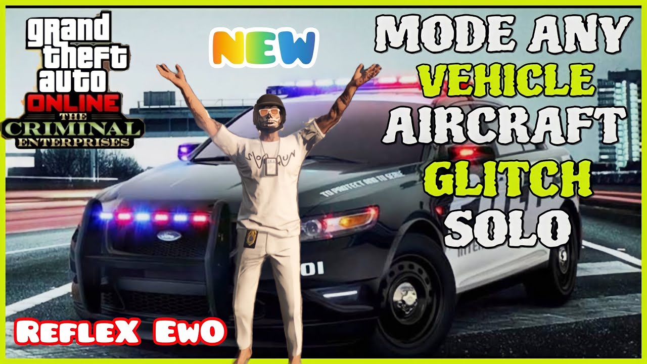 NEW  GTA 5 ONLINE MODE ANY VEHICLE / AIRCRAFT GLITCH SOLO !#gta5 #gta5online #thecriminalenterprises