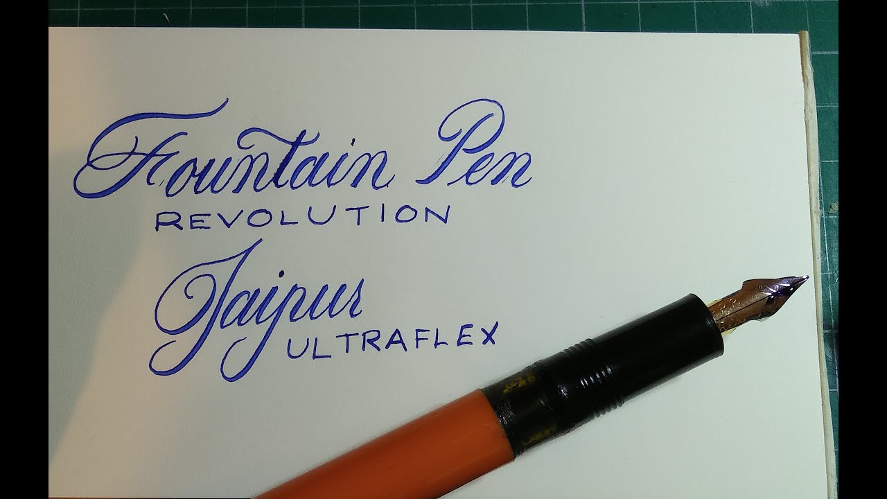 FPR Jaipur ultra flex nib fountain pen