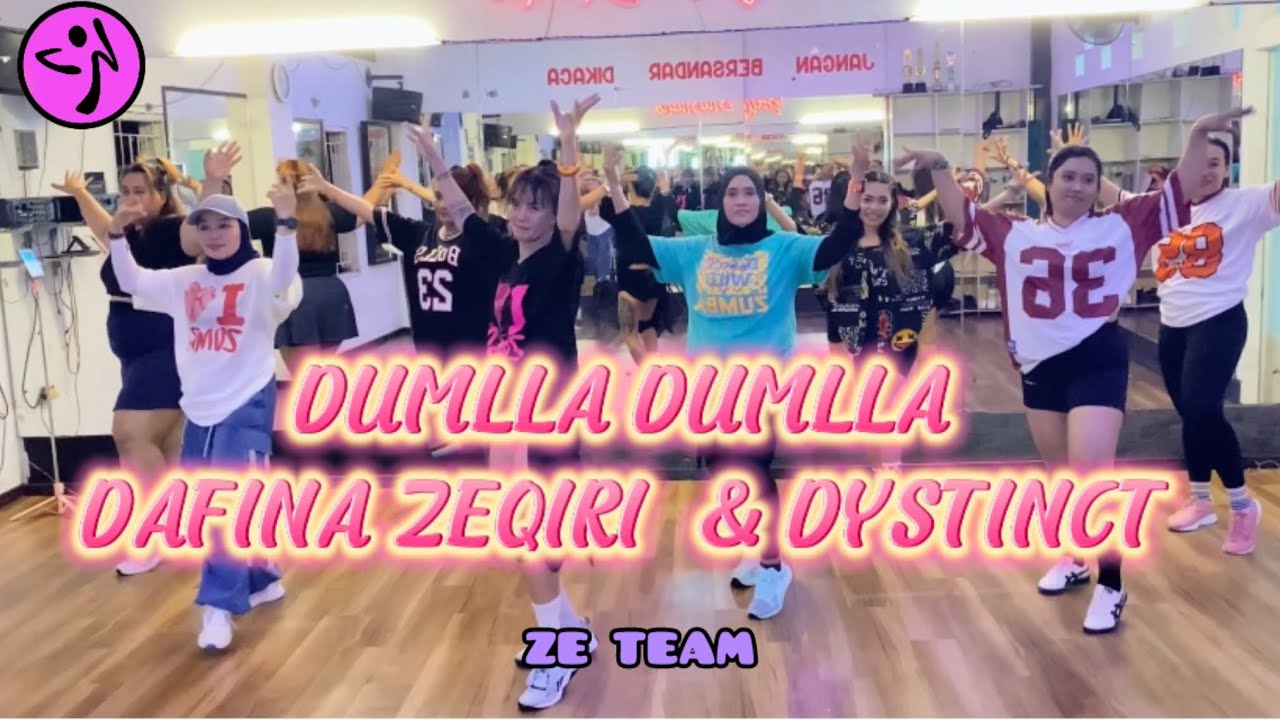 DUMLLA DUMLLA - DAFINA ZEQIRI & DYSTINCT / ZUMBA / DANCE WORKOUT / ZE TEAM BALIKPAPAN 💜🖤