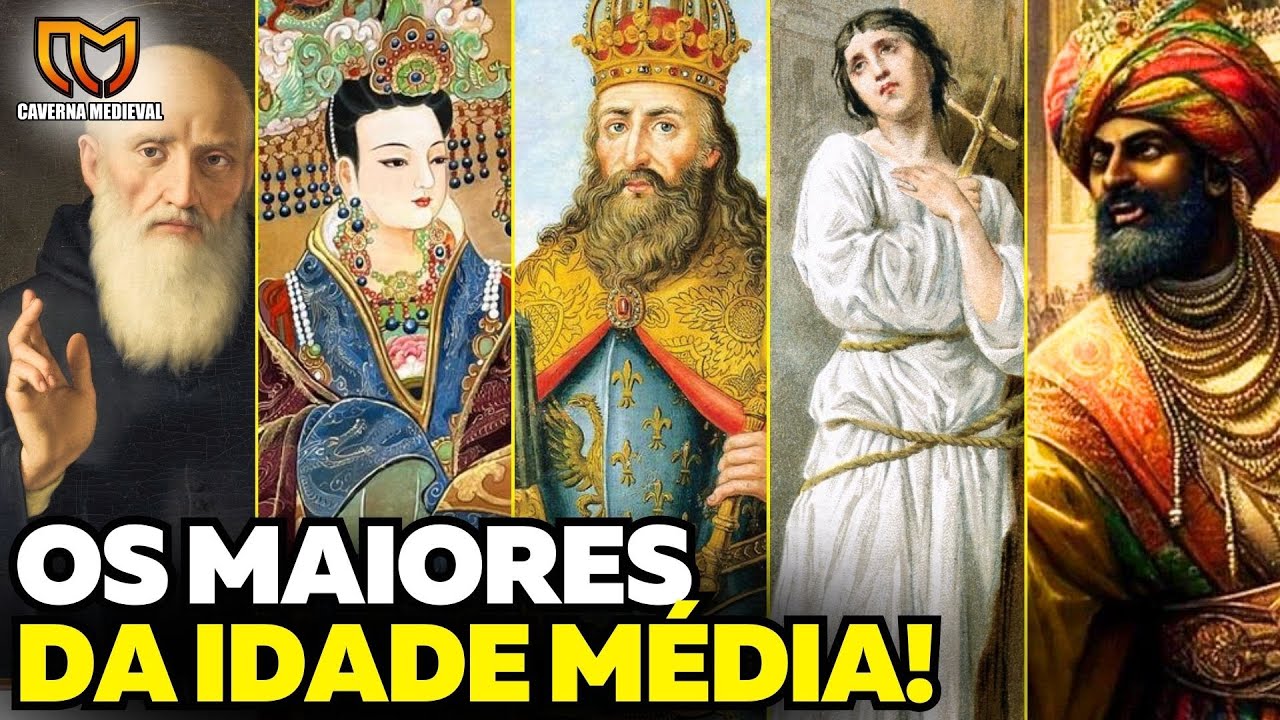 AS 50 MAIORES Pessoas da IDADE MÉDIA! Quem TRANSFORMOU a CULTURA da ERA MEDIEVAL?