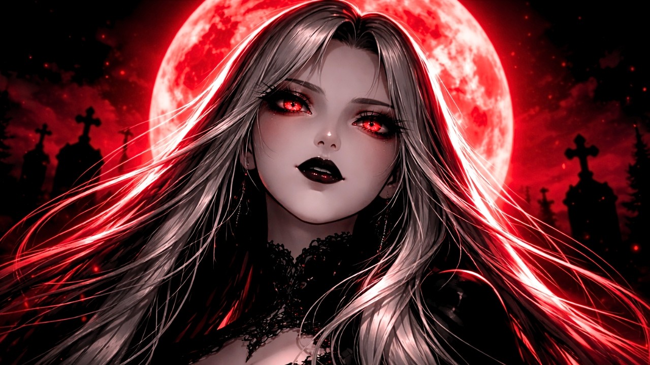 Darkwave / Coldwave Mix — Red Moon Night