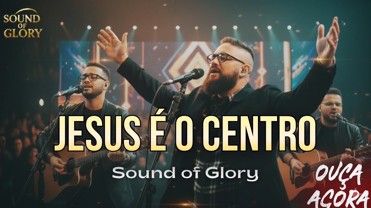 Lan&ccedil;amento 2025 - JESUS &Eacute; O CENTRO | Louvor que vai tocar seu cora&ccedil;&atilde;o | Sound of Glory