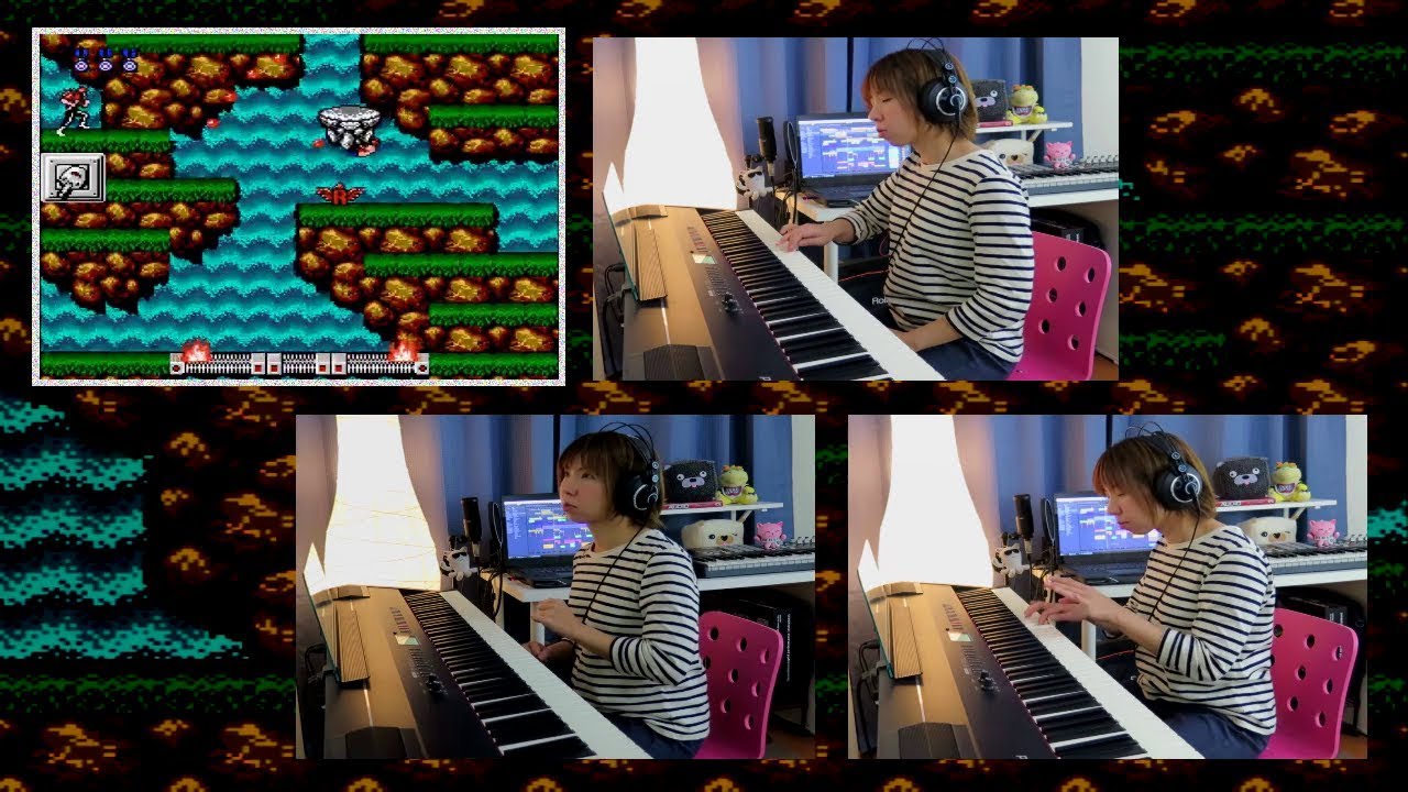 Contra NES - Waterfall Theme (JemyMusic Cover)