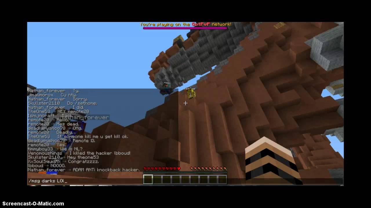 Minecraft AdamPies Hacking