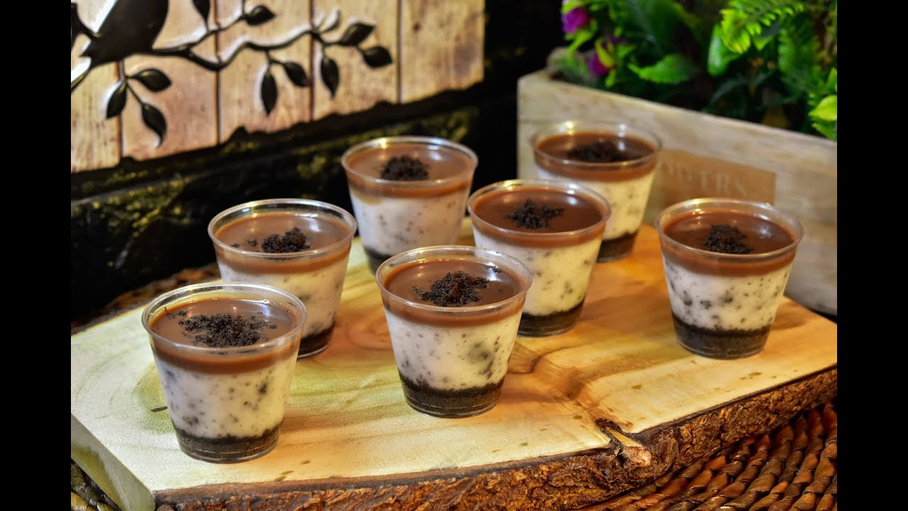 بودينغ الاوريو من غير فرن ومن غير جلاتين من اطيب الحلويات البارده Oreo Pudding
