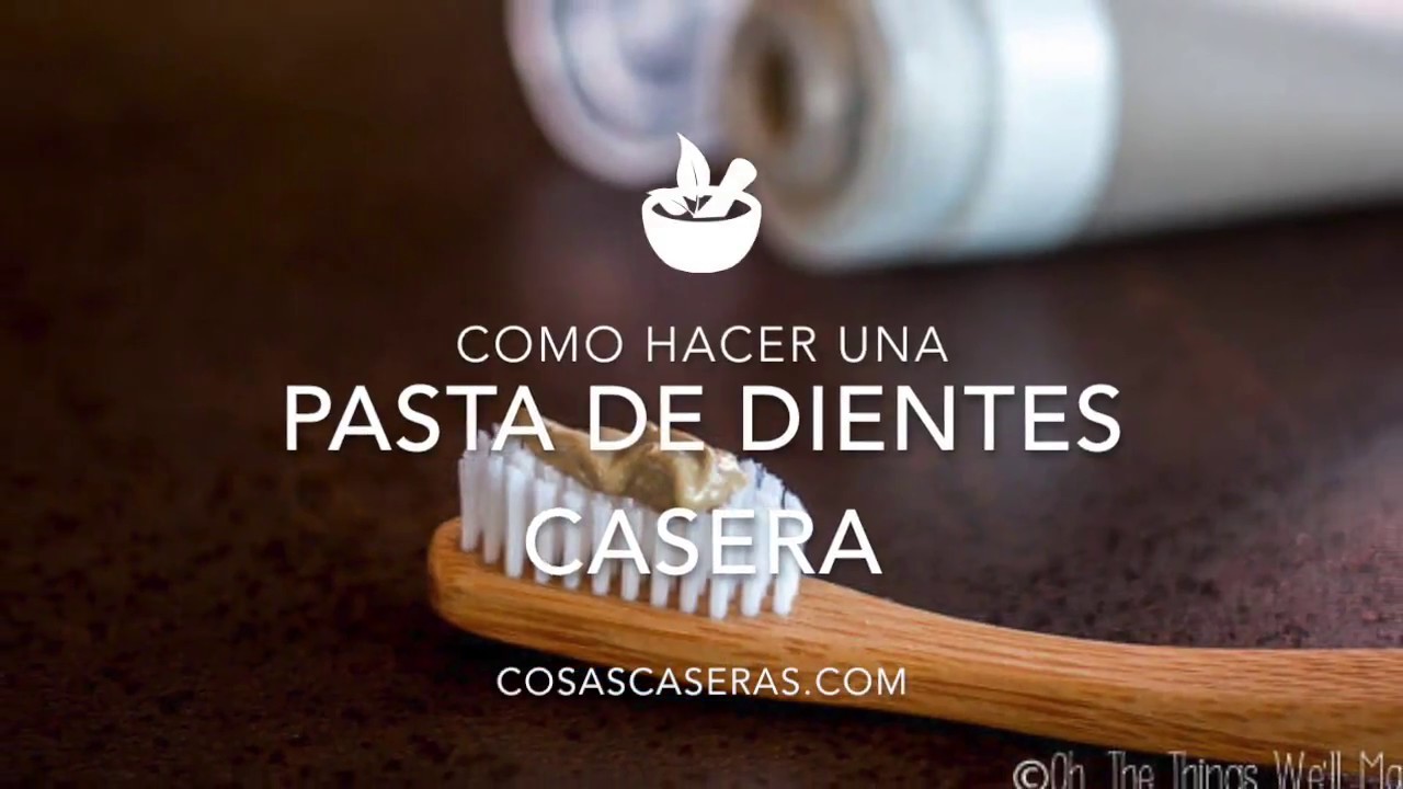 Pasta de Dientes Casera y Natural