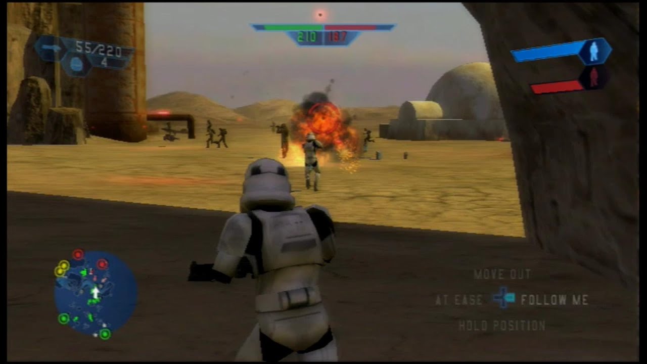 Star Wars: Battlefront (Xbox) gameplay - Historical Campaign (Galactic Civil War)