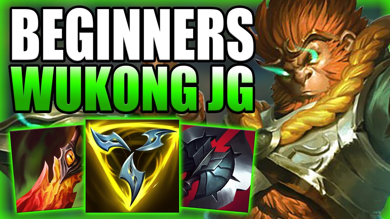 HOW TO PLAY WUKONG JUNGLE & EASILY CARRY GAMES FOR BEGINNERS IN S15! - League of Legends Guide