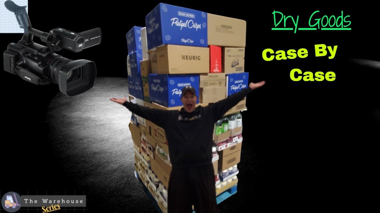 Video Of My Dry Goods Pallets, Case By Case
