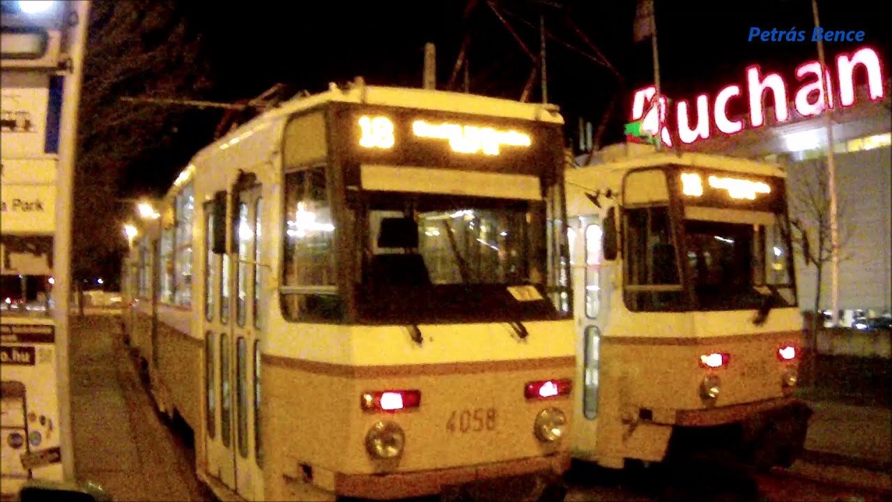 A budapesti 18-as villamos utolsó napja, 2016. 01. 15. [FULL HD]