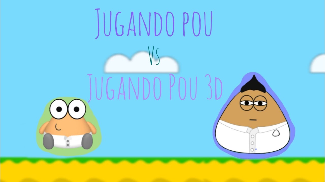 Jugando pou vs pou 3D