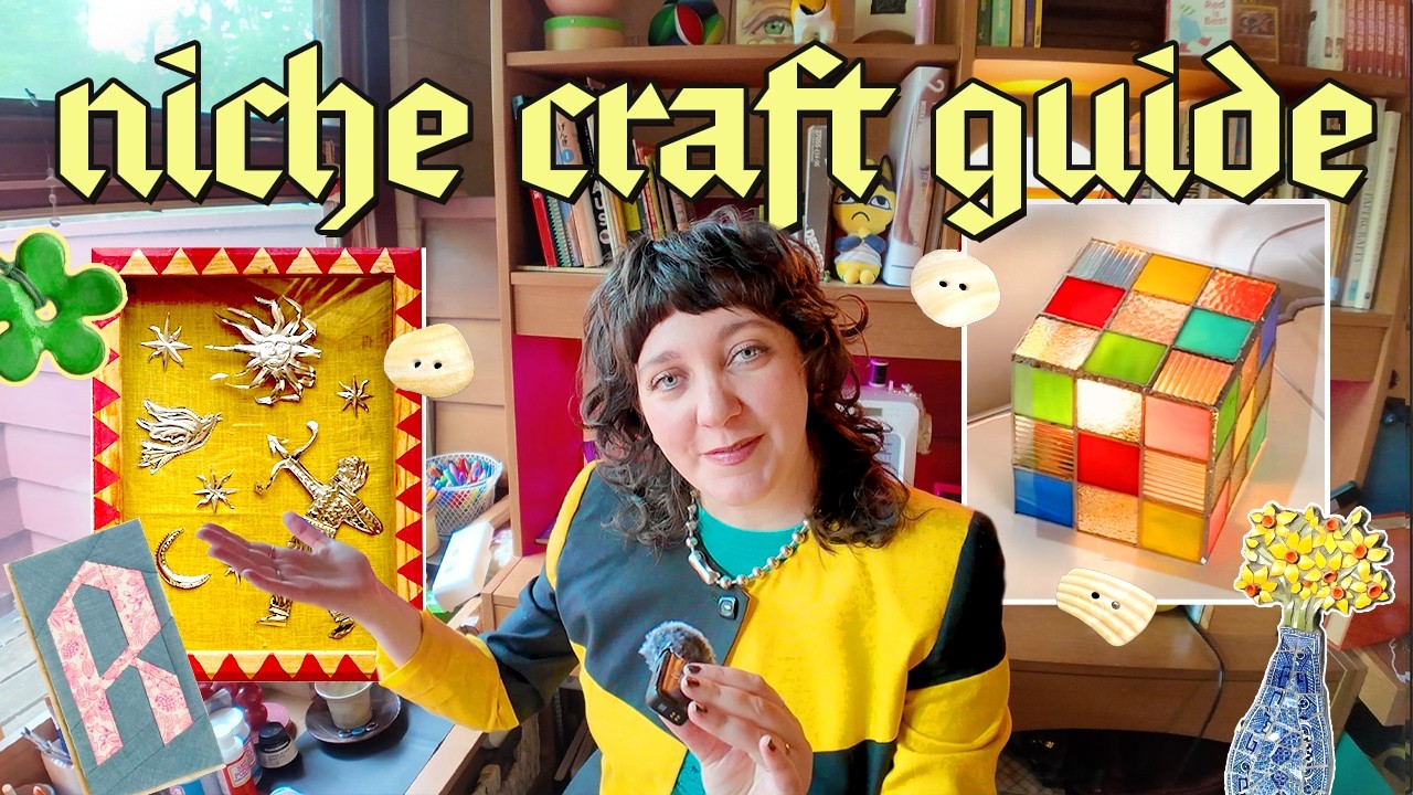 37 niche craft ideas that haven't been talked about a billion times already (& some that have .𖥔 ݁)