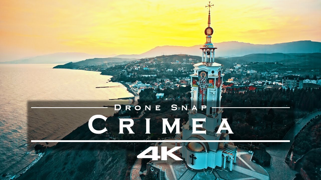 P&oacute;łwysep Krymski &ndash; zdjęcie z drona [4K]