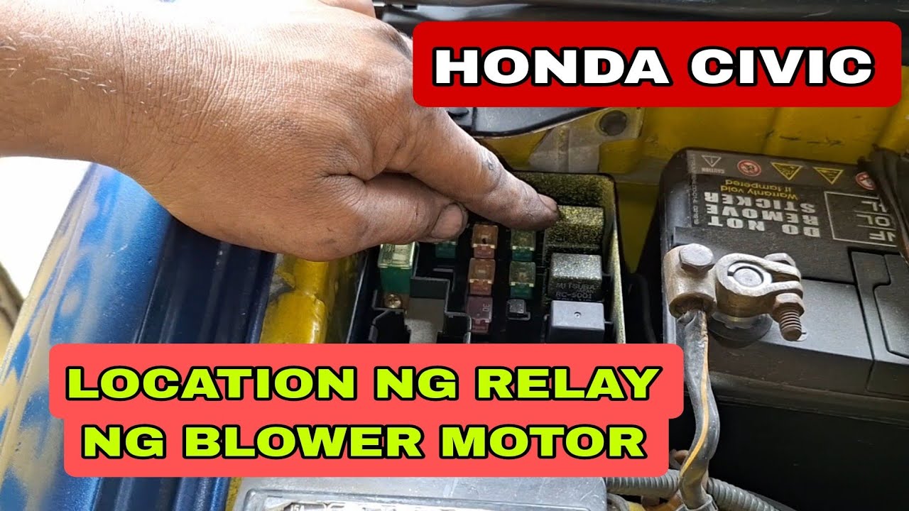 HONDA CIVIC,  Bigla nalang hindi gumana ang blower motor? Kung hindi mo pa ito alam, PANOORIN MO ITO