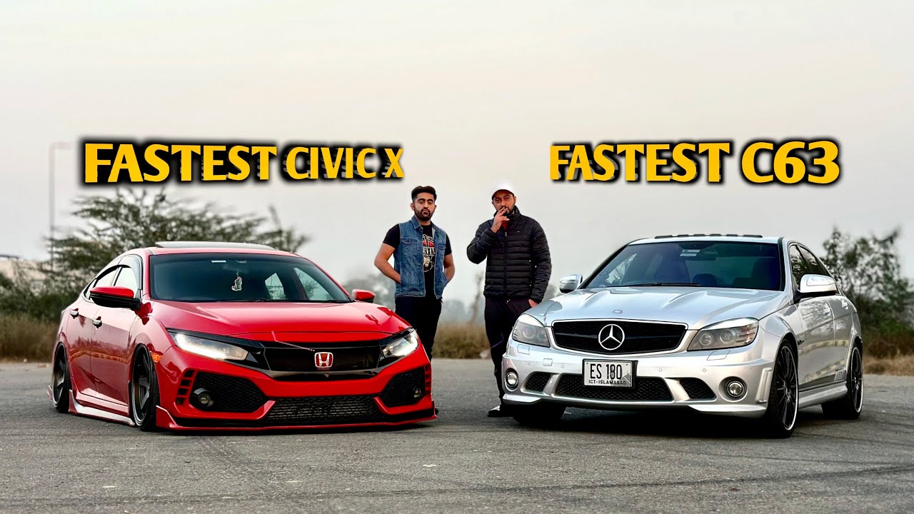 SCARLET Meets FASTEST C63 😍