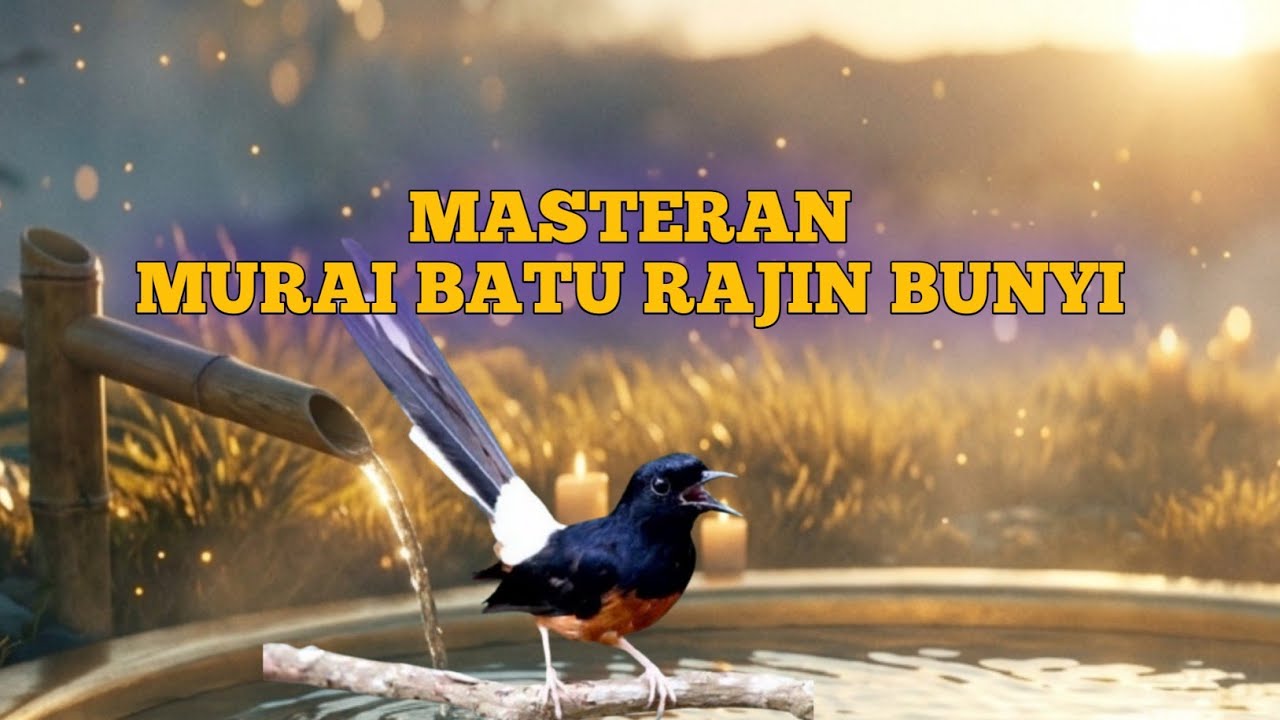 Murai Batu Gacor Isian Tajam & Rapat 🔥 Masteran Murai Batu Rajin Bunyi