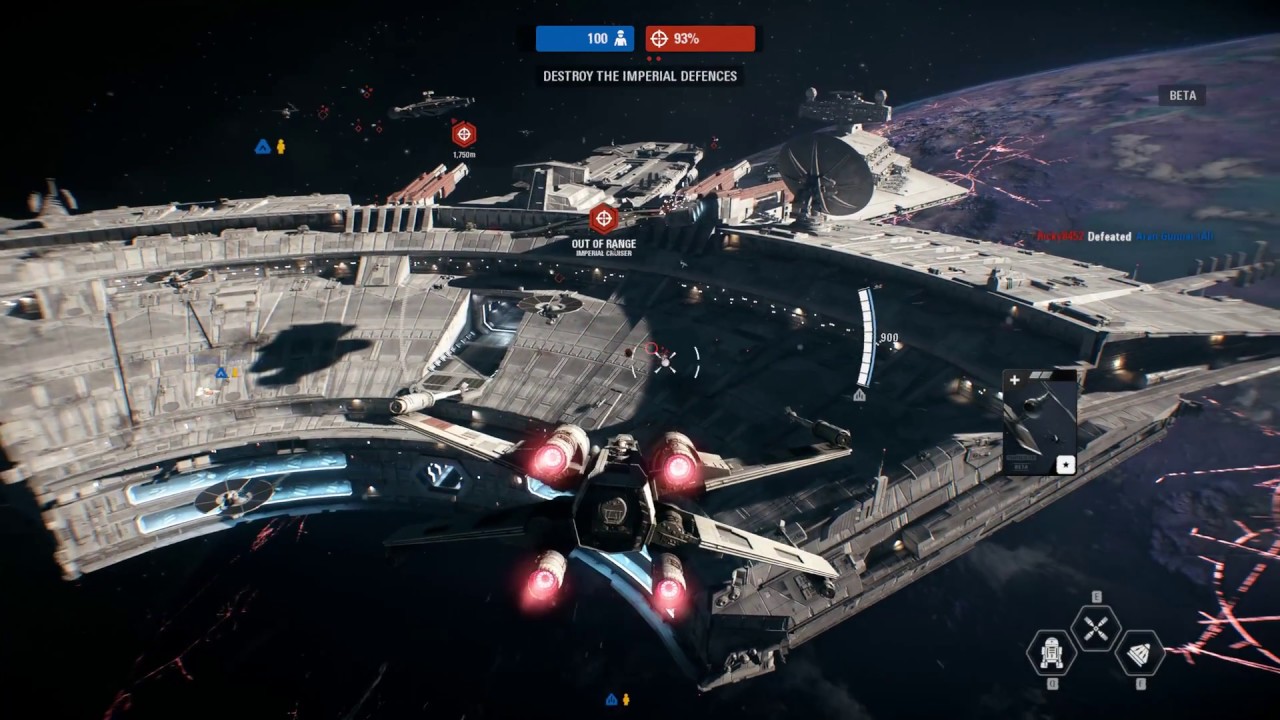 Rebellen vs Imperium Raumkampf - [013] - Star Wars  Battlefront II (2017)